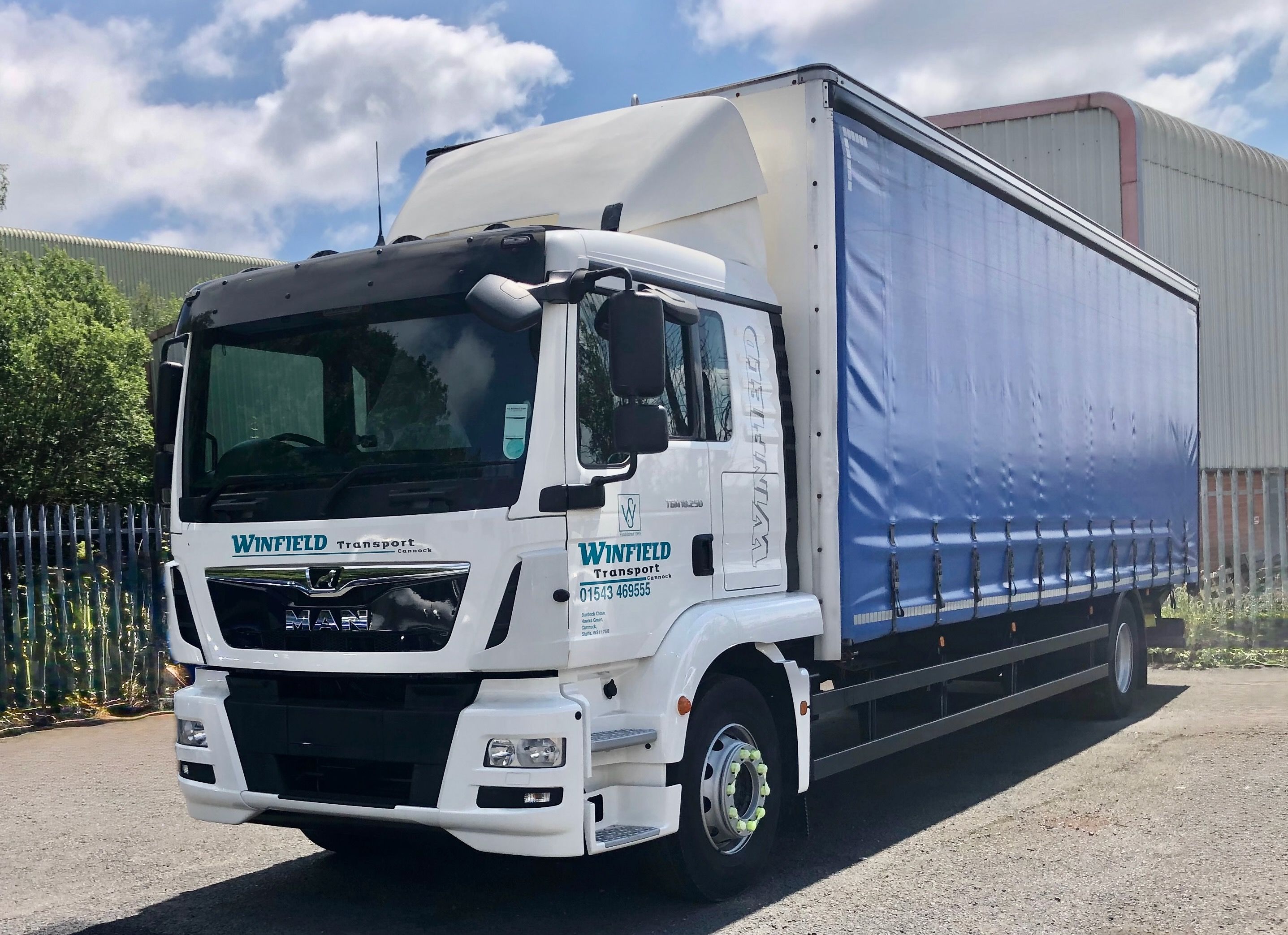 18 Tonne Curtainsider