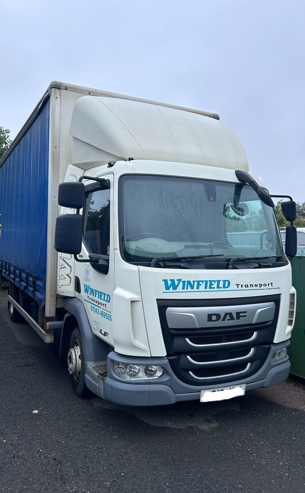 7.5 Tonne Curtainsider